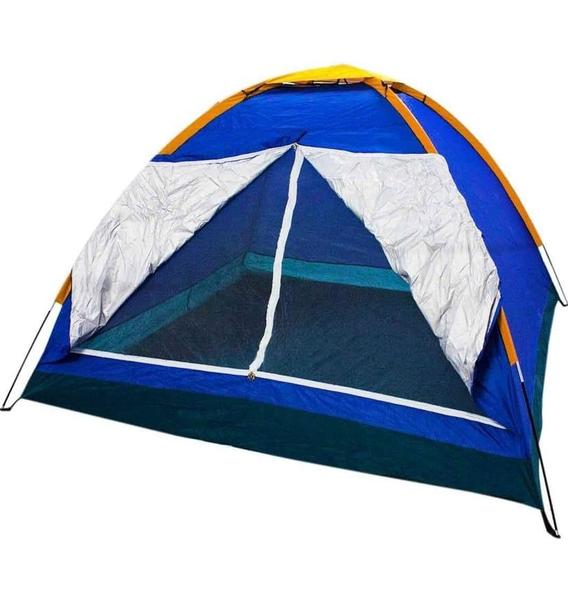 Barraca de Camping para 2 Pessoas - Azul - Genérico Imagem de Barraca de Camping para 2 Pessoas - Azul