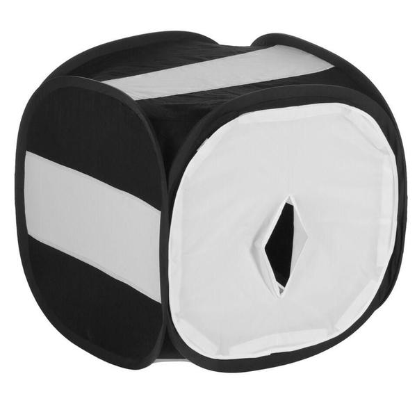 Barraca Difusora Preta 50X50X50Cm Para Fotografia Still - Worldview Imagem de Barraca Difusora Preta 50X50X50Cm Para Fotografia Still