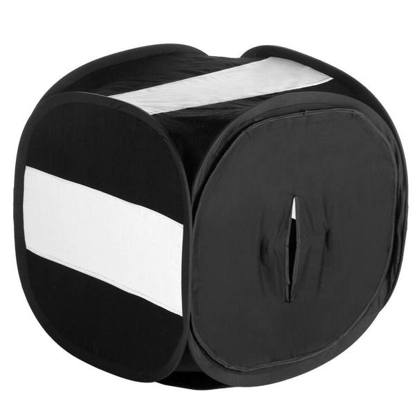 Barraca Difusora Preta 50X50X50Cm Para Fotografia Still - Worldview Imagem de Barraca Difusora Preta 50X50X50Cm Para Fotografia Still