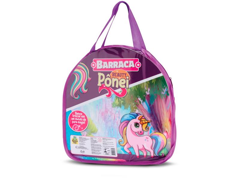 Imagem de Barraca Infantil Beauty Pônei 50 Bolinhas