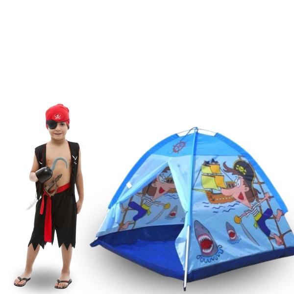 Barraca Infantil Cabana Esconderijo do Pirata - DM TOYS Imagem de Barraca Infantil Cabana Esconderijo do Pirata