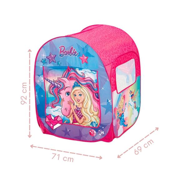 Imagem de Barraca Infantil Da Barbie Mundo Dos Sonhos Meninas Fashion Instantanea - Rosa