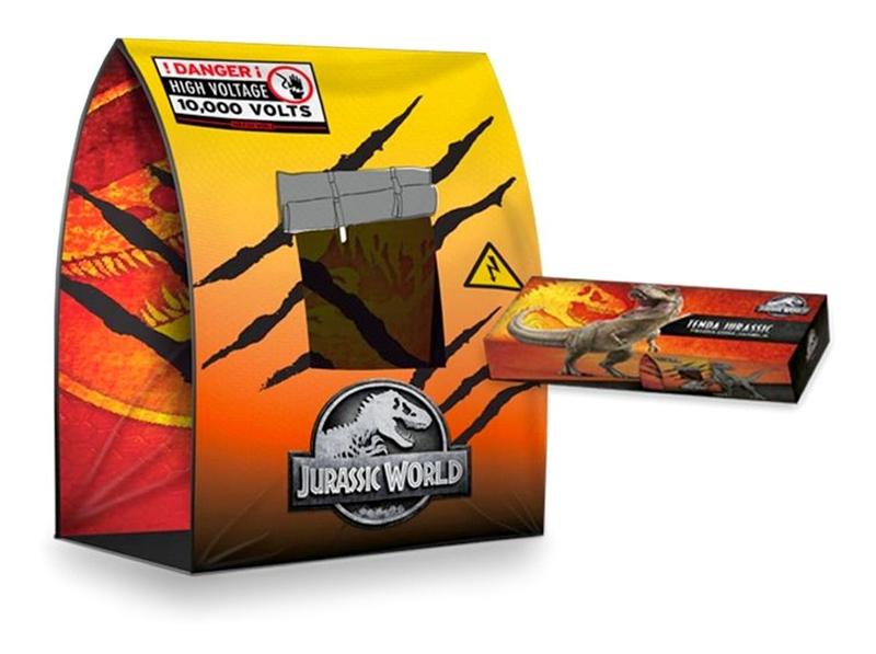 Barraca Infantil Dobravel Jurassic World Dinossauros - Pupe - PUPEE Imagem de Barraca Infantil Dobravel Jurassic World Dinossauros - Pupe