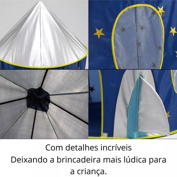 Imagem de Barraca Infantil Principe/ Princesa Foguete Cabana Tenda