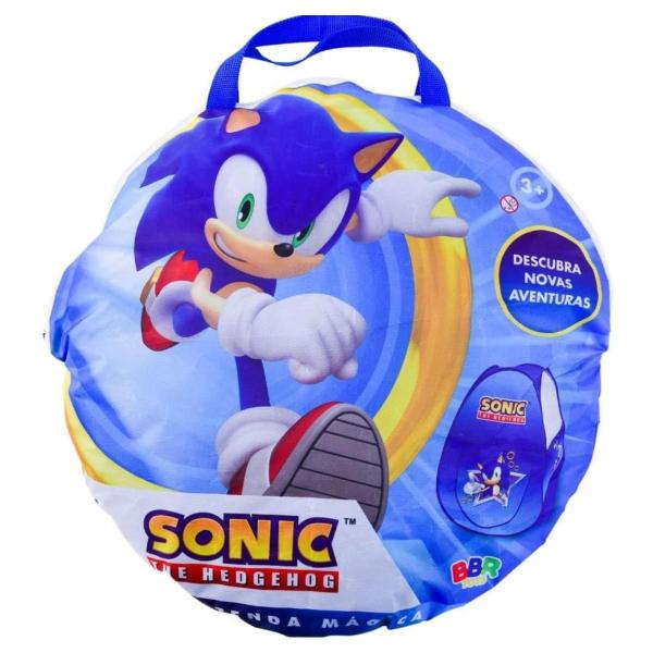 Imagem de Barraca Infantil Sonic Tenda Iglu Dobrável Cabana Casinha