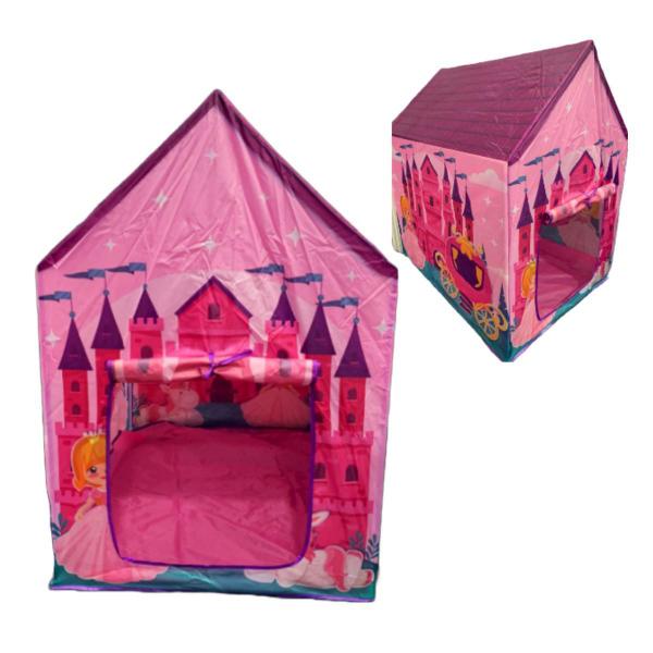 Barraca Infantil Tenda Cabana Princesa Love Castelo Menina - Pop Brinquedos Imagem de Barraca Infantil Tenda Cabana Princesa Love Castelo Menina