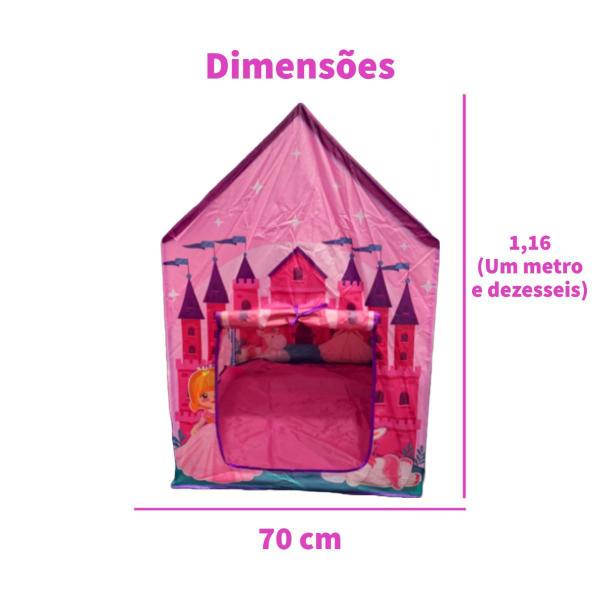 Barraca Infantil Tenda Cabana Princesa Love Castelo Menina - Pop Brinquedos Imagem de Barraca Infantil Tenda Cabana Princesa Love Castelo Menina