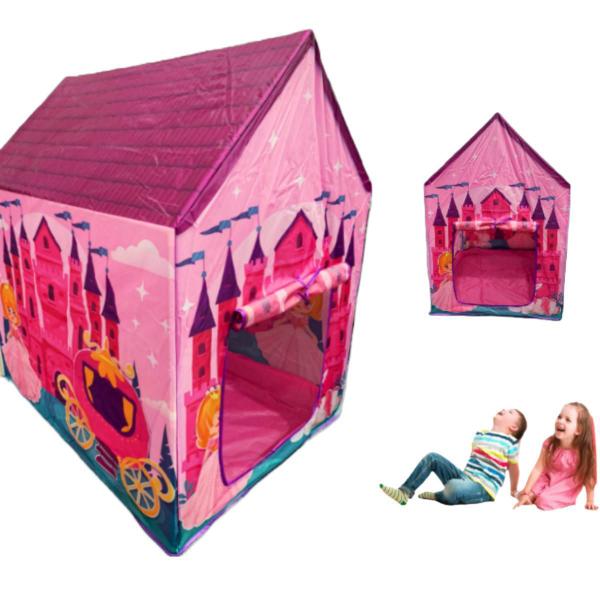 Barraca Infantil Tenda Cabana Princesa Love Castelo Menina - Pop Brinquedos Imagem de Barraca Infantil Tenda Cabana Princesa Love Castelo Menina