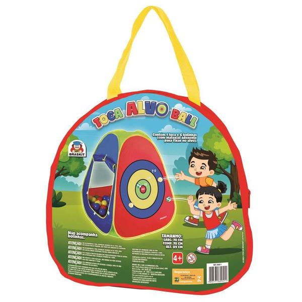 Barraca Infantil Toca Alvo Ball Braskit Imagem de Barraca Infantil Toca Alvo Ball Braskit