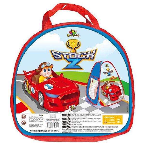 Imagem de Barraca Infantil Toca Tenda Cabana Dobrável Divertida Stock Z Carros - Art Brink