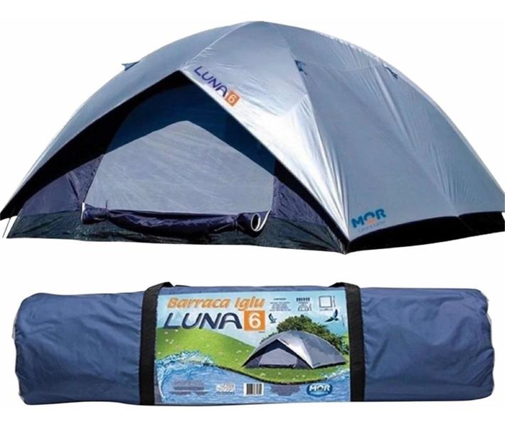 Imagem de Barraca Luna Acampamento Camping 6 Lugares Impermeável Mor