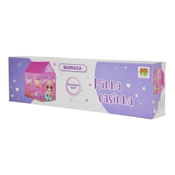 Imagem de Barraca Minha Casinha Tenda Cabana Infantil Menina Rosa Toca Dm Toys DMT5652