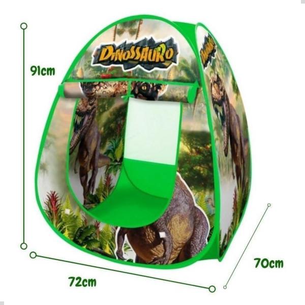 Imagem de Barraca Tenda Cabana Jurassic Dinossauro Park Acampamento