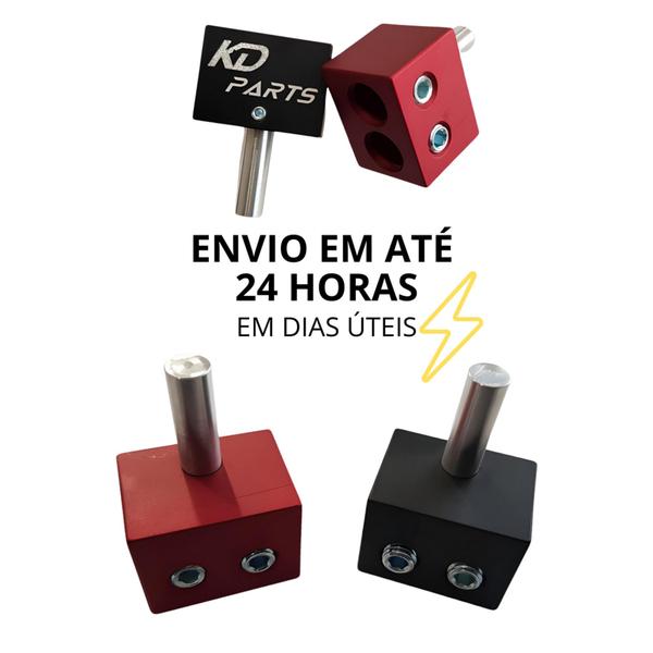 Imagem de Barramento Automotivo 2 Vias (2x1) - Em alumínio anodizado