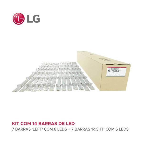 Imagem de Barramento Led LG Original 55LA6200 55LN5400 AGF79258701