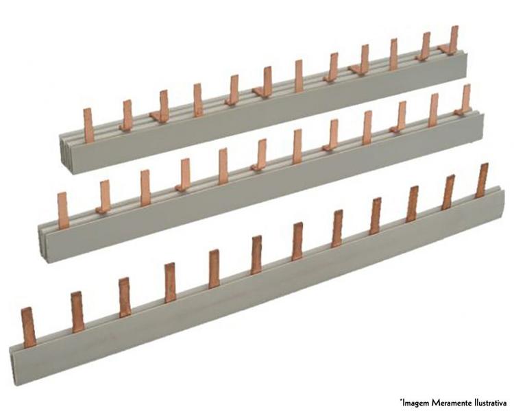 Imagem de Barramento Steck Din 80A 2X6 Polos 220/240V S-2F210B