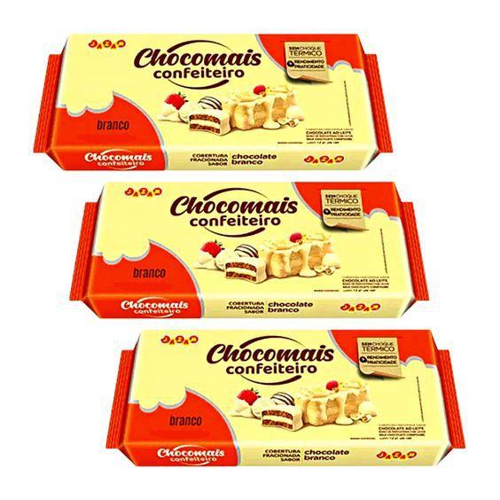 Barras de Chocolate Branco Irresistível Para Doces 3 Quilos - Jazam Imagem de Barras de Chocolate Branco Irresistível Para Doces 3 Quilos