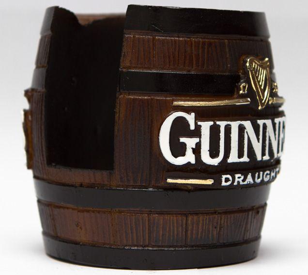 Imagem de Barrica decorativa Porta-Guardanapo Guinness