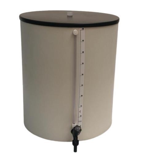 Barrilete Pvc Com Torneira Litragem:50 litros - RC Labor Imagem de Barrilete Pvc Com Torneira Litragem:50 litros