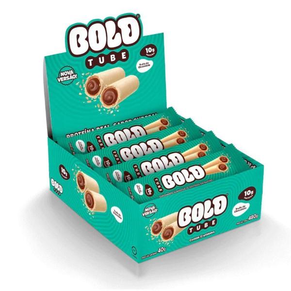 Imagem de Barrinha Bold Tube Trufa De Chocolate (12 Un De 40G)