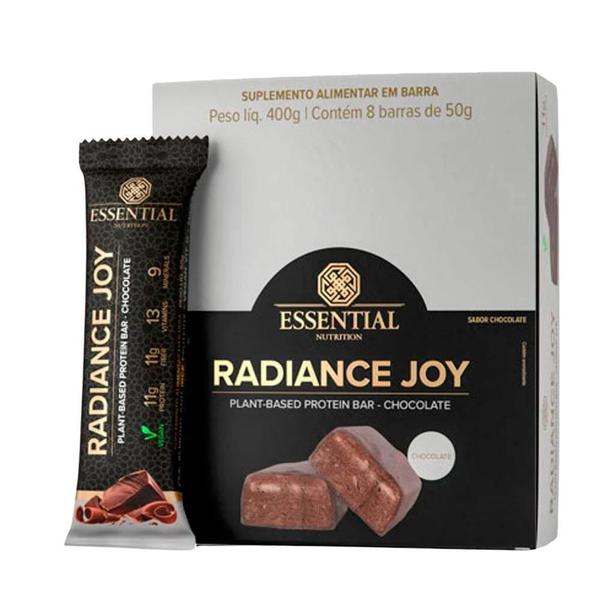 Imagem de Barrinha Chocolate Radiance Joy Essential Nutrition (8 Uni D