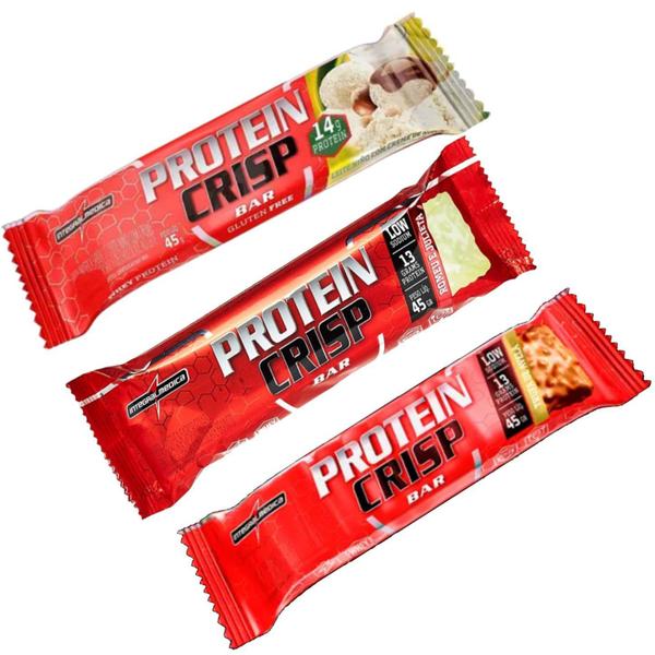 Imagem de Barrinha Proteina Crisp Bar 12uni Integral Médica