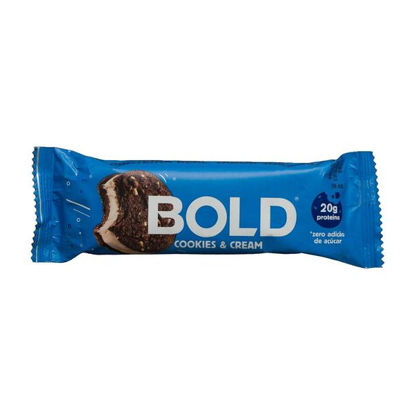 Imagem de Barrinha Proteína de Cookies Cream BOLD 60g