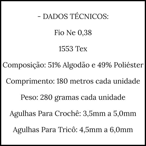 Barroco Decore Luxo Peludo Espessura N 6 Círculo 180 metros e 280 gramas Barbante para Crochê e Tricô Imagem de Barroco Decore Luxo Peludo Espessura N 6 Círculo 180 metros e 280 gramas Barbante para Crochê e Tricô