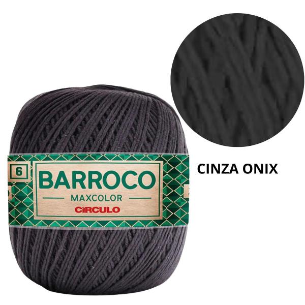 Imagem de Barroco Maxcolor 6 (200G) - Cor 8323 Cinza Onix