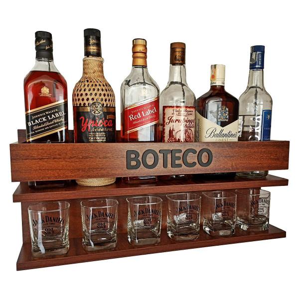 Imagem de Barzinho De Parede - Boteco - 60X26 Nova Imbuia