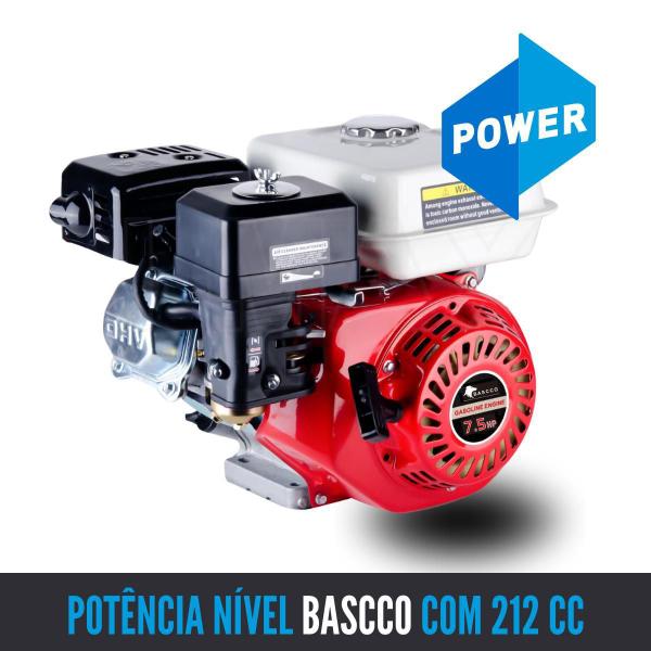Imagem de Bascco Motor Gasolina 7Hp Partida Manual Eixo 3/4 19,05Mm