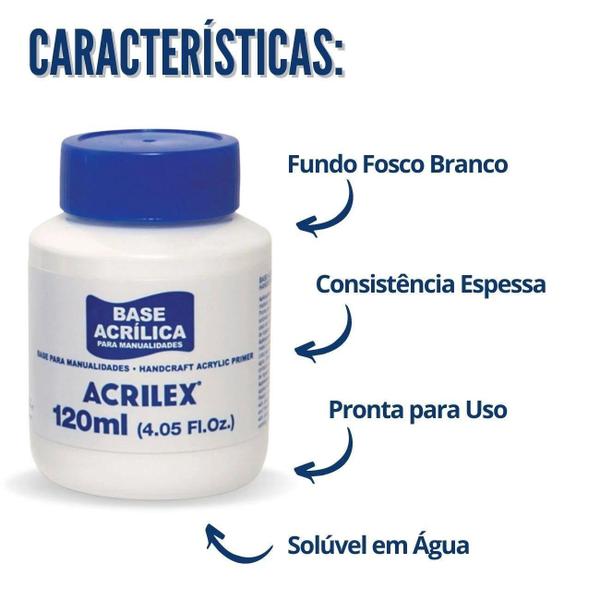 Imagem de Base Acrílica para Artesanato 250ml Acrilex