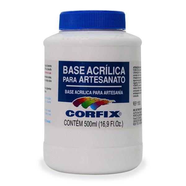 Imagem de Base Acrílica para Artesanato 500ml Corfix