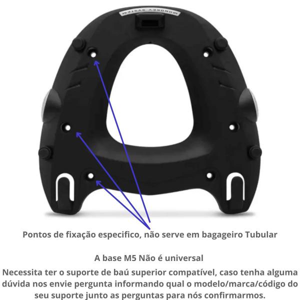 Imagem de Base Baú Givi M5 Monokey