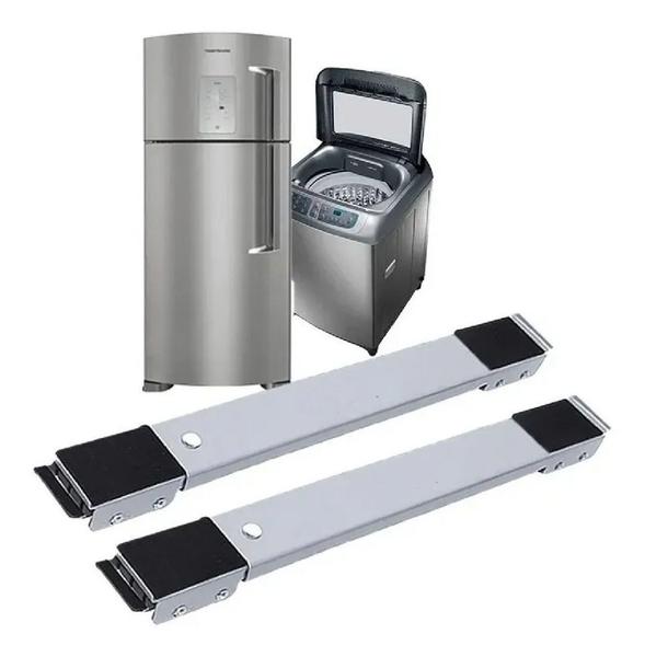 Base Com Rodinhas Para Geladeira Fogão Maquina De Lavar Sofá - New Base Com Rodinhas Para Geladeira Fogão Maquina De Lavar Sofá - New