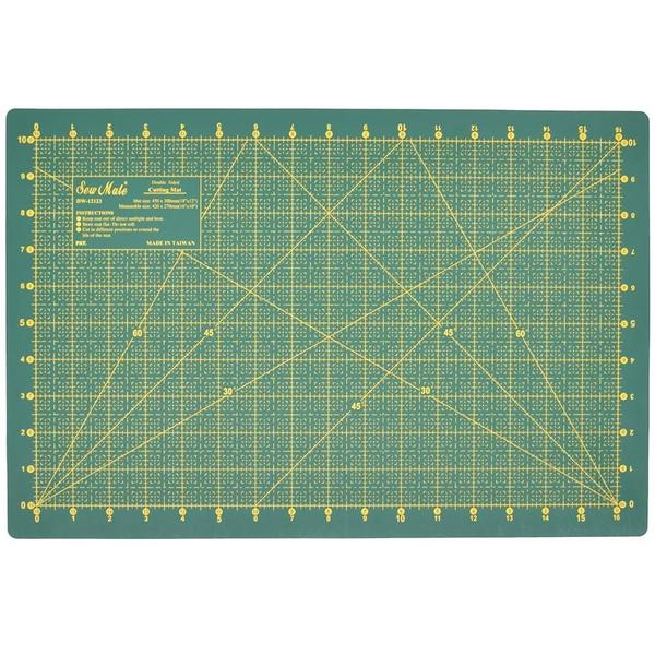 Imagem de Base de Corte 30x45cm Dupla Face Verde - DW-12123 - Sew Mate