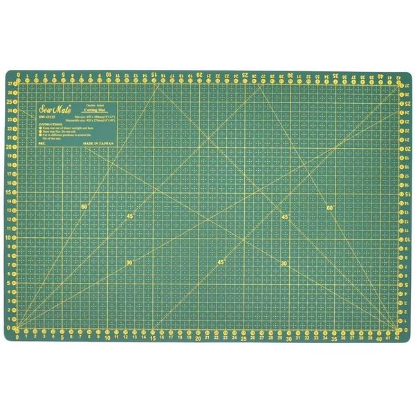 Imagem de Base de Corte 30x45cm Dupla Face Verde - DW-12123 - Sew Mate