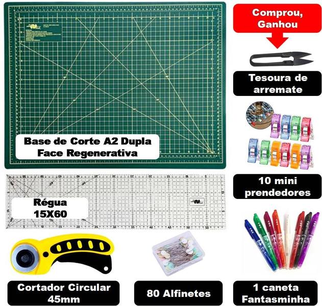 Imagem de Base De Corte A2 60x45 Costura Patchwork Cortador Circular