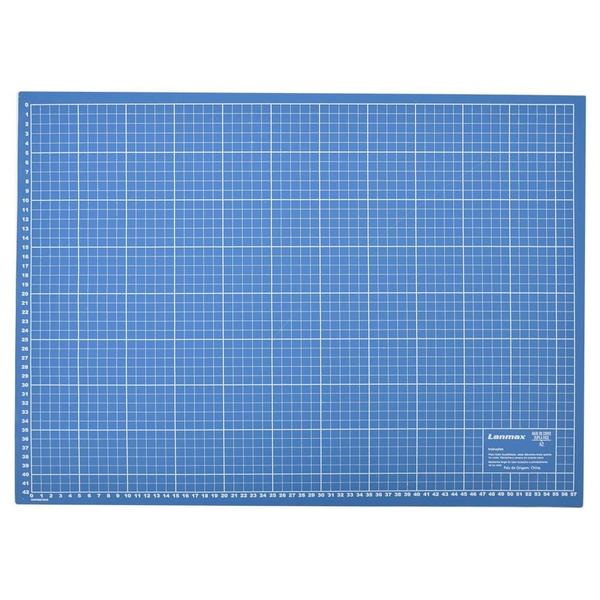 Imagem de Base de Corte Dupla Face Lanmax Azul - 45x60cm