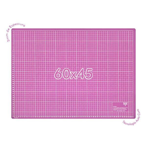 Imagem de Base De Corte Rosa 45x60 Para Patchwork Scrapbook