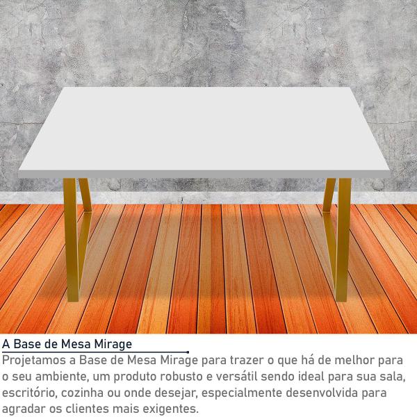 Imagem de Base de Mesa Mirage - Dourado