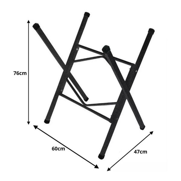 Imagem de Base De Mesa Retangular 100cm Serve Para Tampos De Granito Madeira Mármore Sala De Jantar