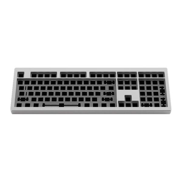 Imagem de Base de Teclado Mecânico Monsgeek Barebone M5 QMK, Barebone, Prata