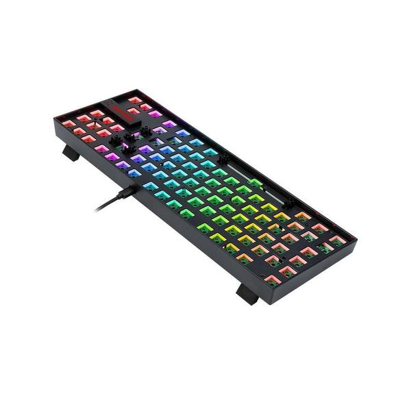 Imagem de Base De Teclado Redragon Kumara Barebone Preto Rgb Abnt2