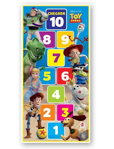 Imagem de Base Decorativa Amarelinha Toy Story 140 Cm Tapete Lider