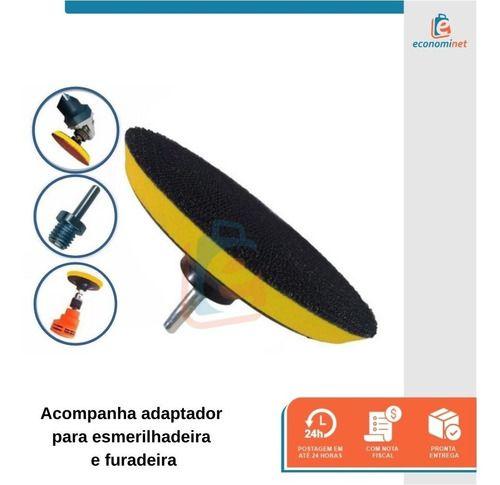 Imagem de Base Disco de Lixa Auto Aderente 100mm X M14 Adaptador Furadeira