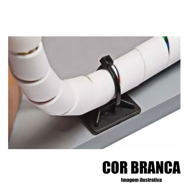 Imagem de Base Fixadora Abraçadeira Autoadesivo 30x30 100 Pçs Rohdina