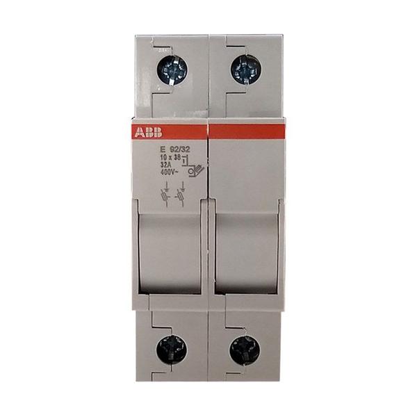 Imagem de Base Fusível  10x38mm 2 Polos 32A 690V  E92/32  ABB