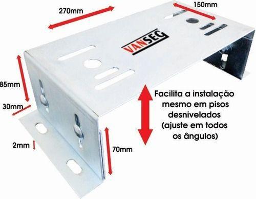 Imagem de Base Motor Portão Deslizante Regulavel Garen Peccinin Rossi Resistente