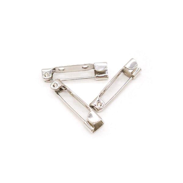 Base para Broche Metal Níquel 21mm 500pçs 200g - Macall Imagem de Base para Broche Metal Níquel 21mm 500pçs 200g